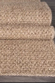 Naturel Jüt Halı Modern Örme Kilim - 2