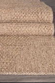 Rusticana 3102 Naturel Jüt Halı Modern Örme Kilim - 2