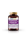 Wellcare Magnezyum Vitamin B6 Takviye Edici Gıda 60 Tablet - 1