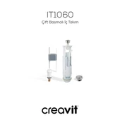 Creavit LR360 Lara Duvara Dayalı Klozet Seti - 2