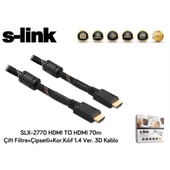 S-link SLX-2770 Full HD 70 m HDMI Kablo - 3