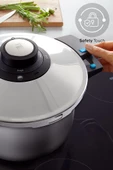 Quick And Safe Indüksiyon Tabanlı Düdüklü Tencere Seti 4+6 Lt - 7