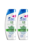 Head And Shoulders Mentol Ferahlığı 2'si 1 Arada Kepeğe Karşı Etkili Şampuan 350 Ml X 2 Adet - 2