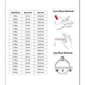 14 Ayar Altın Geometrik Desenli Şık Kadın Yüzük - 5