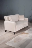 Kilim Mobilya Dove Yüksek Ayaklı 3 2 B B Koltuk Takımı Krem - 4