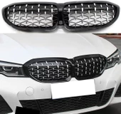 Bmw 3 serisi G20 diamond ön panjur böbrek 2019-2022 Arası Uyumlu - 1