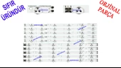 SAMSUNG, UE40eh5000, UE40eh5200, UE40eh5450, UE40eh6030, LED BAR, BACKLIGHT, D1GE-400SCA-R3,40-3535LED-60EA-L,Samsung LTJ400HV11-V, LTJ-400HM08-L - 2