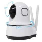 Concord Ip Smart Kamera 3mp 3.6mm Wifi Renkli Gece Görüş Mpia-Kei - 3