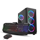 GM-1025 i3-10100F 16GB 512GB 4GBVGA 500W Dos Masaüstü Pc - 2