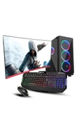 Gm-e125 I5-12400f 16gb 512ssd+2tb 4gb R9370 500w Dos +24" Monitör Oyuncu Bilgisayarı - 3