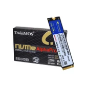 NVMe256GB2280AP, AlphaPro, 256GB, 3600-3250Mb/s, Gen3, NVMe PCIe M.2, SSD,  TLC, 3DNAND - 2