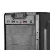 720r Peak-250w Sıyah/kırmızı 2*sata Mesh Metal Panel Kasa - 6