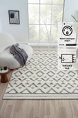 Konfor Sevilla 5507 Bukle Yumuşak Örgü Modern Dokuma Halı - 1
