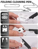 Çok Fonksiyonlu 7 Parça Klavye Ekran Kulaklık Temizleme Kiti - 4