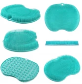 Vantuzlu Banyo Sırt Fırçası ve Masaj Matı - 2