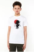 Violet Evergarden Anime Dark Poster Beyaz Çocuk Bisikletyaka Tshirt - 1