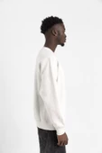 Kırım Tatar Tamga Beyaz Erkek 2ip Sweatshirt - 2