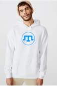 Kırım Tatar Tamga Beyaz Erkek 3ip Kapşonlu  Sweatshirt thumbnail 1