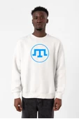 Kırım Tatar Tamga Beyaz Erkek 2ip Sweatshirt - 1