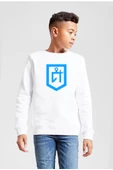 Idil Ural Tamga Beyaz Çocuk 2ip Sweatshirt thumbnail 1