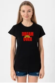Dream Still Over Siyah Kadın Tshirt thumbnail 1