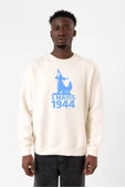 3 Mayıs Türkçülük Günü Ekru Erkek 2ip Sweatshirt - 1