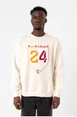 24 Şampiyonluk Ekru Erkek 2ip Sweatshirt thumbnail 1