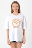 Camp Half Blood Artemis Beyaz Kadın Oversize Tshirt thumbnail 1