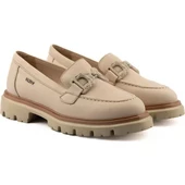 VENÜS 2412902Y EVA TABAN TOKALI LOAFER DERİ KADIN AYAKKABI - 8
