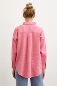 Basic Modal Gömlek Pembe thumbnail 3