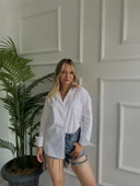 Kadın Gömlek Beyaz - 1