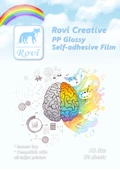 Rovi Creative PP Etiket - Parlak Beyaz 20yp A3 - 2