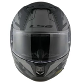 LS2 STREAM 2 SHADOW MAT TITANIUM-GRİ KASK M - 3