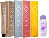 H.A.SS Oksidan 60 Ml. + Maxx Deluxe Saç Boyası 60 Ml. (1'er Adet) - 1