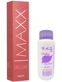 H.A.SS Oksidan 60 Ml. + Maxx Deluxe Saç Boyası 60 Ml. (1'er Adet) - 12