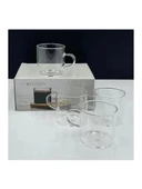 Paşabahçe D001 Deli Glass Kulplu Cam Bardak 130cc 4 Lü - 1