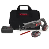 Kress Kue01 20Volt/4.0Ah Li-İon Çift Akülü Kömürsüz Profesyonel Tilki Kuyruğu Testere - 1