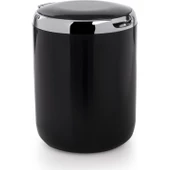 Primanova Tezgah Üstü Plastik Kapaklı Çöp Kovası 3 lt Siyah M-E29-06-P thumbnail 2