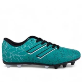 Albishoes Çocuk Erkek Genç Super Mercury Çim Dişli Halısaha Şerit Krampon Futbol Ayakkabısı (31-44) - 1
