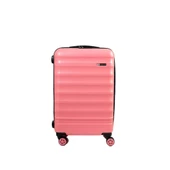 Vegmann Tartılı Scadel Pembe Orta Boy Valiz thumbnail 2