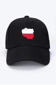 Euro 24 Poland Siyah Fileli Şapka - 1