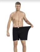 JİBER 183 ERKEK KARIŞIK RENKLİ BATTAL HAVLU BEL BOXER 12 ADET thumbnail 2