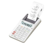 Casio HR-8RC-WE 12 Hane Beyaz Şeritli Hesap Makinesi - 1