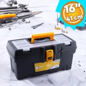 Takım Çantası Alet Çantası 41 cm Plastik Açma Kapatmalı 16'' İnç thumbnail 1