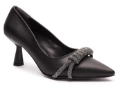 Feles Taş Detaylı Stiletto Kadın Topuklu Ayakkabı - 9
