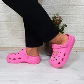 Sonimix 12901 Pembe Taşlı Kalın Tabanlı Bayan  Terlik thumbnail 5