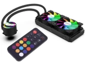 Inca ISS-02XN Intel-amd 2X120MM Argb LED Fanlı Am5 Control Remote Cpu Liquid Cooler - 1