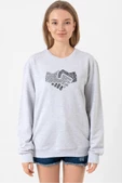 Shake Hands Icon Grimelanj Kadın 2ip Sweatshirt thumbnail 1