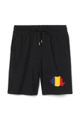 Euro 24 Romania Erkek Siyah Şort - 1