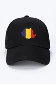 Euro 24 Romania Siyah Fileli Şapka - 1